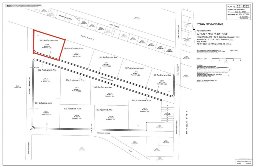 101 Ambursen Avenue, Bassano, MLS® # A2241167