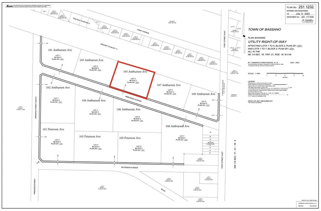 105 Ambursen Avenue, Bassano, MLS® # A2241170