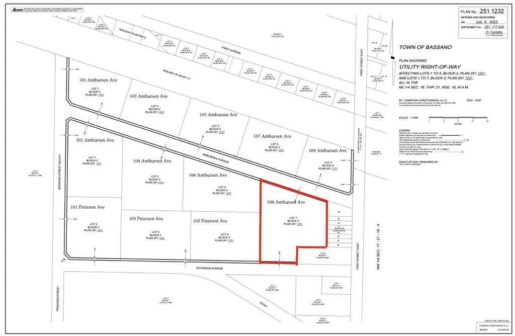 108 Ambursen Avenue, Bassano, MLS® # A2241179