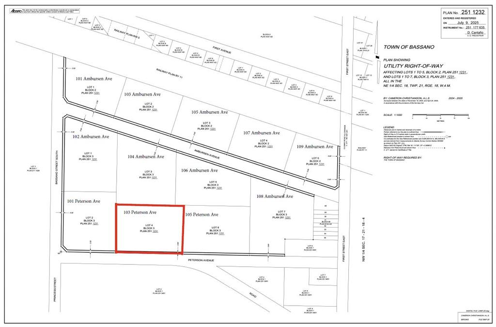 103 Peterson Avenue, Bassano, MLS® # A2241183