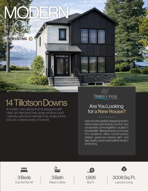 14 Tillotson Downs, Okotoks, MLS® # A2289901