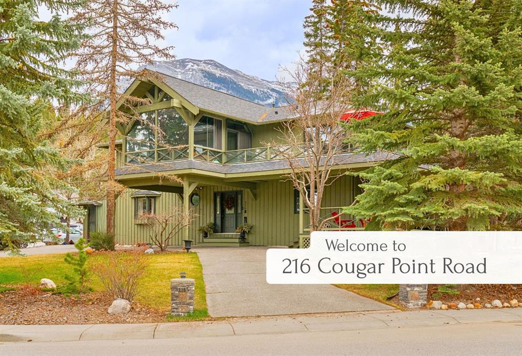 216 Cougar Point Road, Canmore, MLS® # A2298547