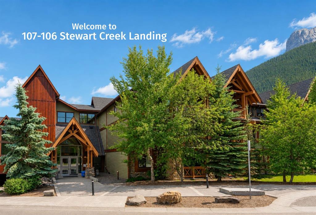 106 Stewart Creek Landing, Canmore, MLS® # A2326694