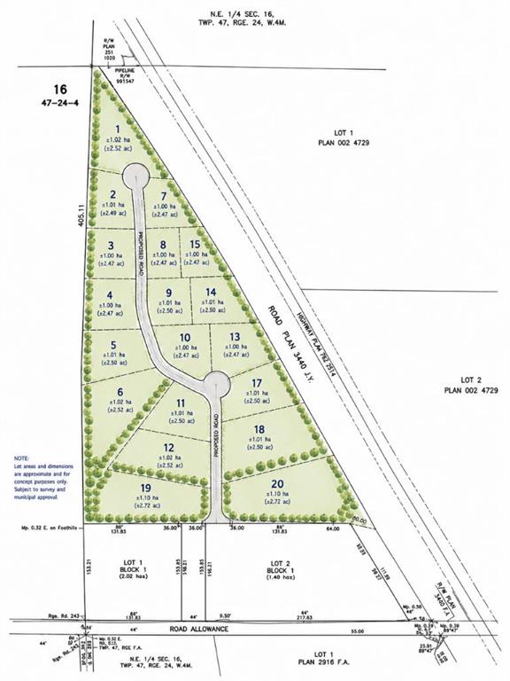 Residential Land for Sale, MLS® # A2348617