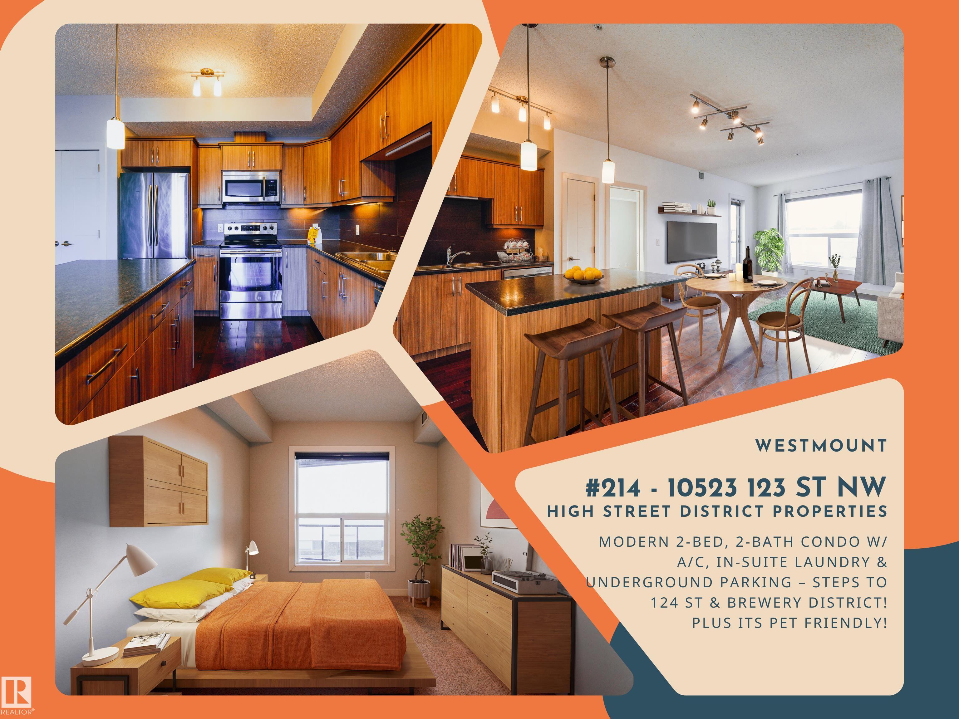214 10523 123 Street, Edmonton, MLS® # E4461384