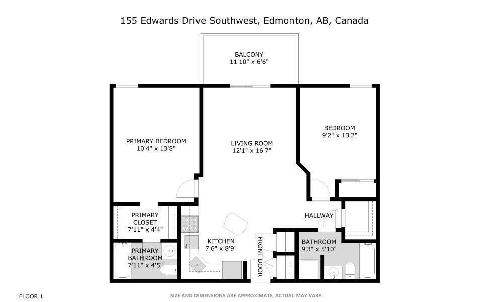 403 155 Edwards Drive, Edmonton, MLS® # E4468824