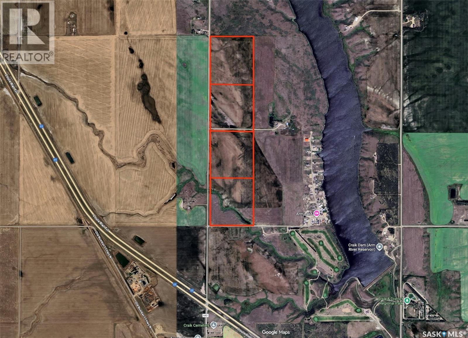 MLS® listing #28941199 for sale located at Craik 160 acres