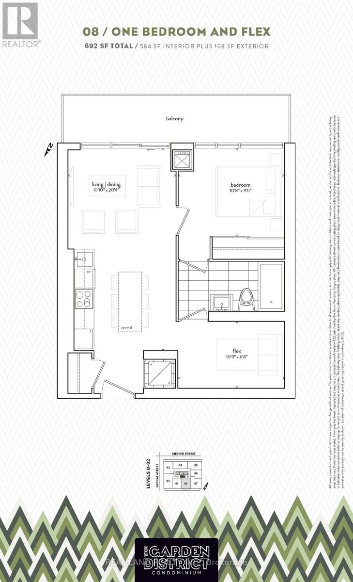 MLS® listing #29057803 for sale located at 808 - 47 MUTUAL STREET