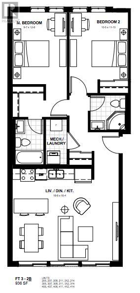 MLS® listing #29114556 for sale located at 405 - 253 ALBERT STREET