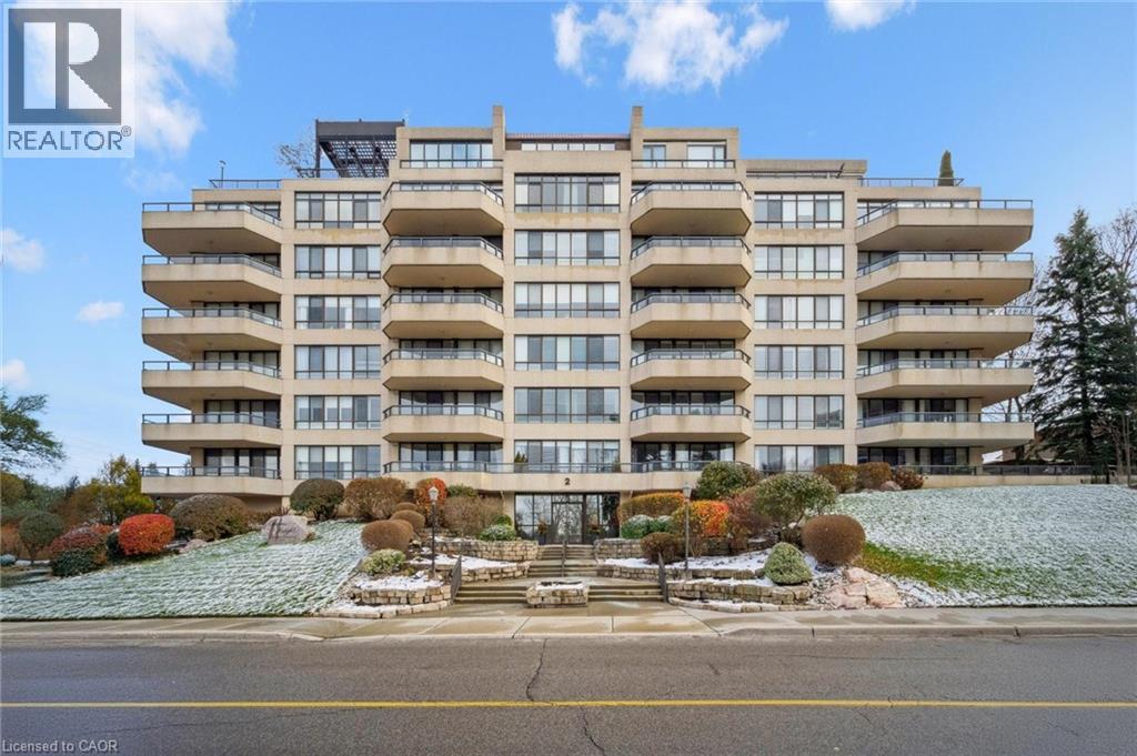 MLS® listing #29121192 for sale located at 2 LANCASTER Street E Unit# 406
