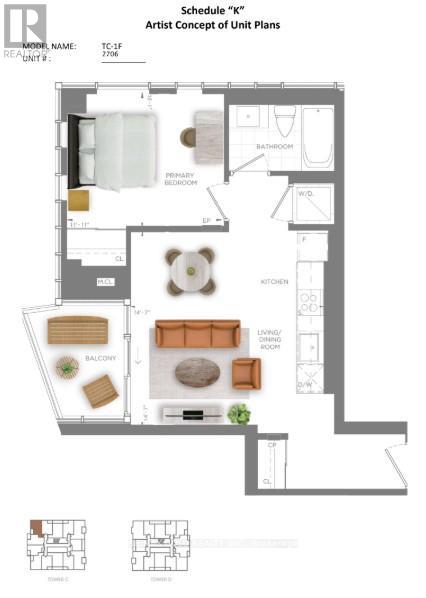 MLS® listing #29158725 for sale located at 2706 - 25 WELLINGTON STREET S