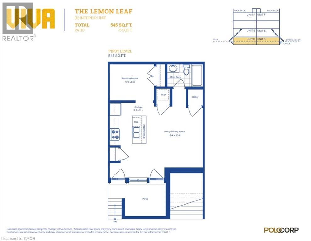 MLS® listing #29167376 for sale located at 41 MILL Street Unit# 63