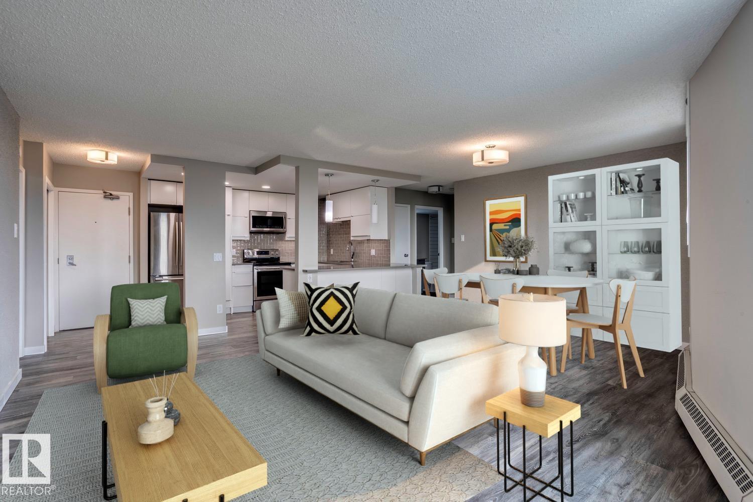 MLS® listing #29168686 for sale located at #1702 9916 113 ST NW