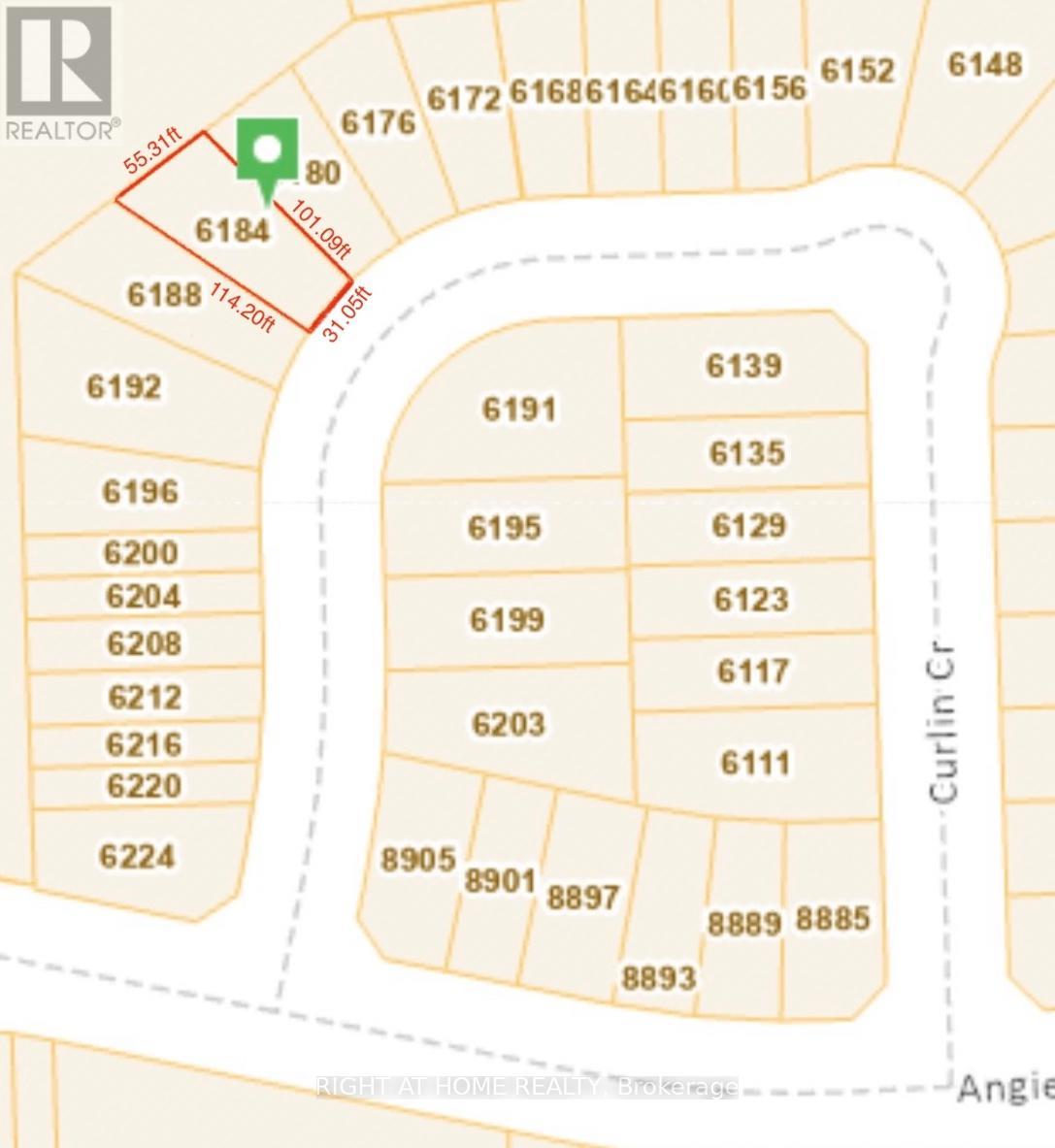 MLS® listing #29192162 for sale located at 6184 CURLIN CRESCENT
