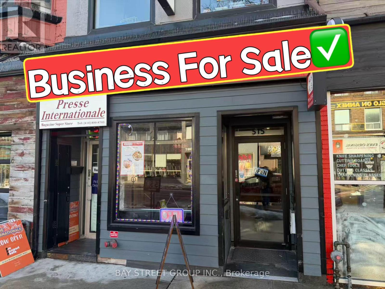 MLS® listing #29231136 for sale located at MAIN FL - 515 BLOOR STREET W