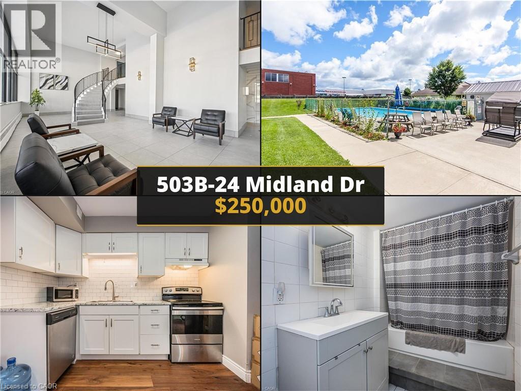 MLS® listing #29381428 for sale located at 24 MIDLAND Drive Unit# 503B