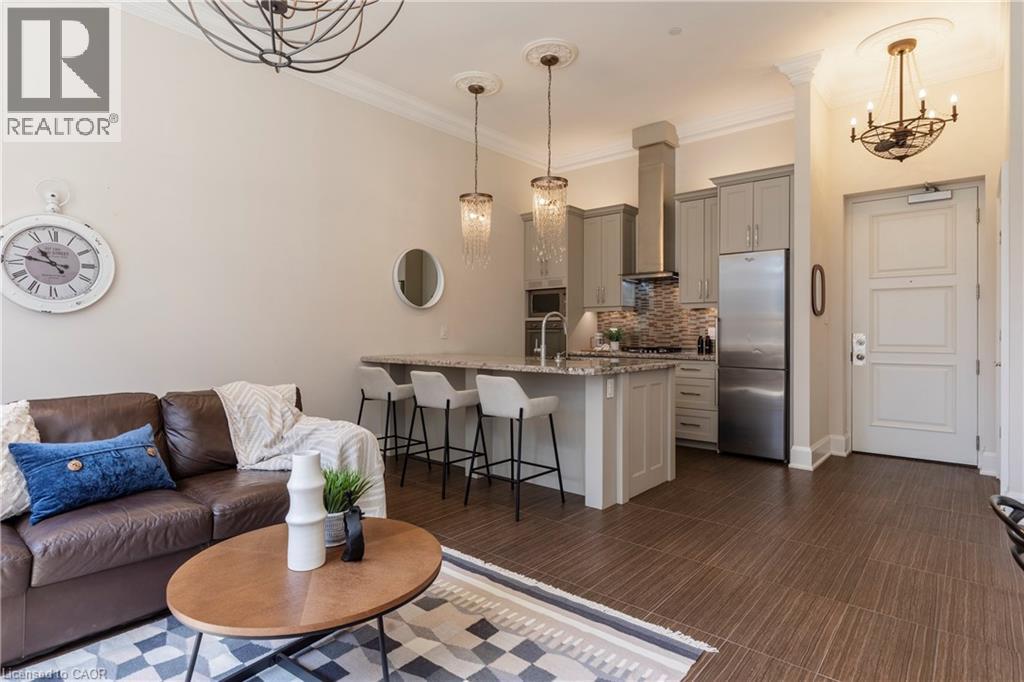 MLS® listing #29392359 for sale located at 397 KING Street W Unit# 207