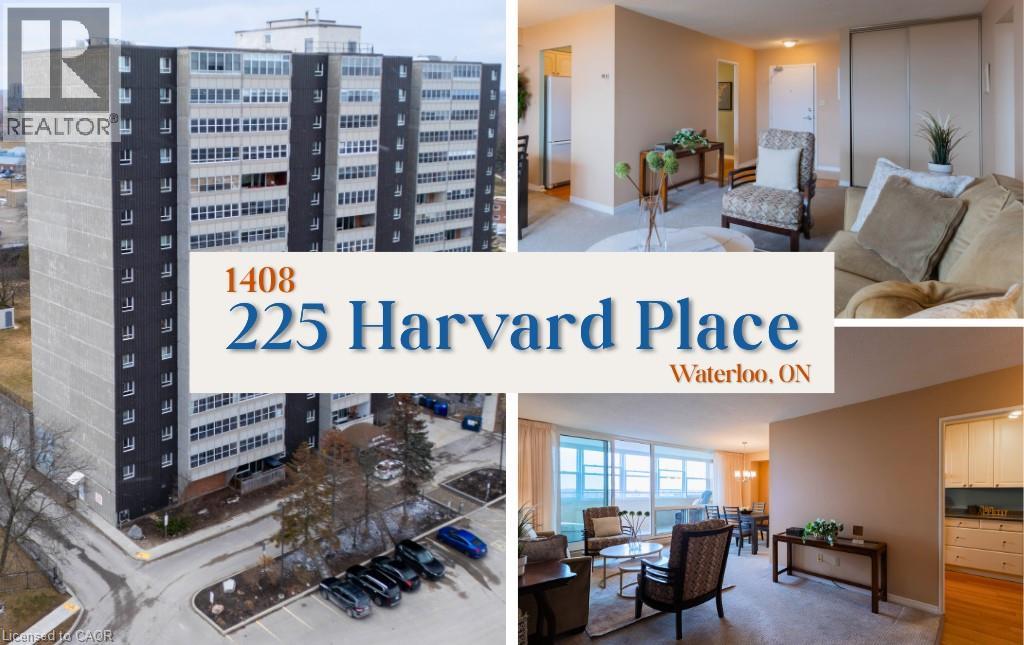 MLS® listing #29514145 for sale located at 225 HARVARD Place Unit# 1408