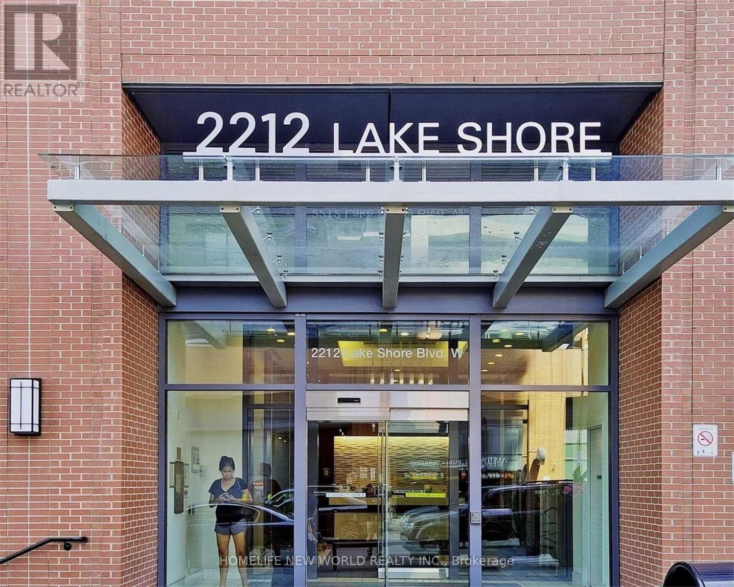MLS® listing #29560150 for sale located at 2005 - 2212 LAKE SHORE BOULEVARD W