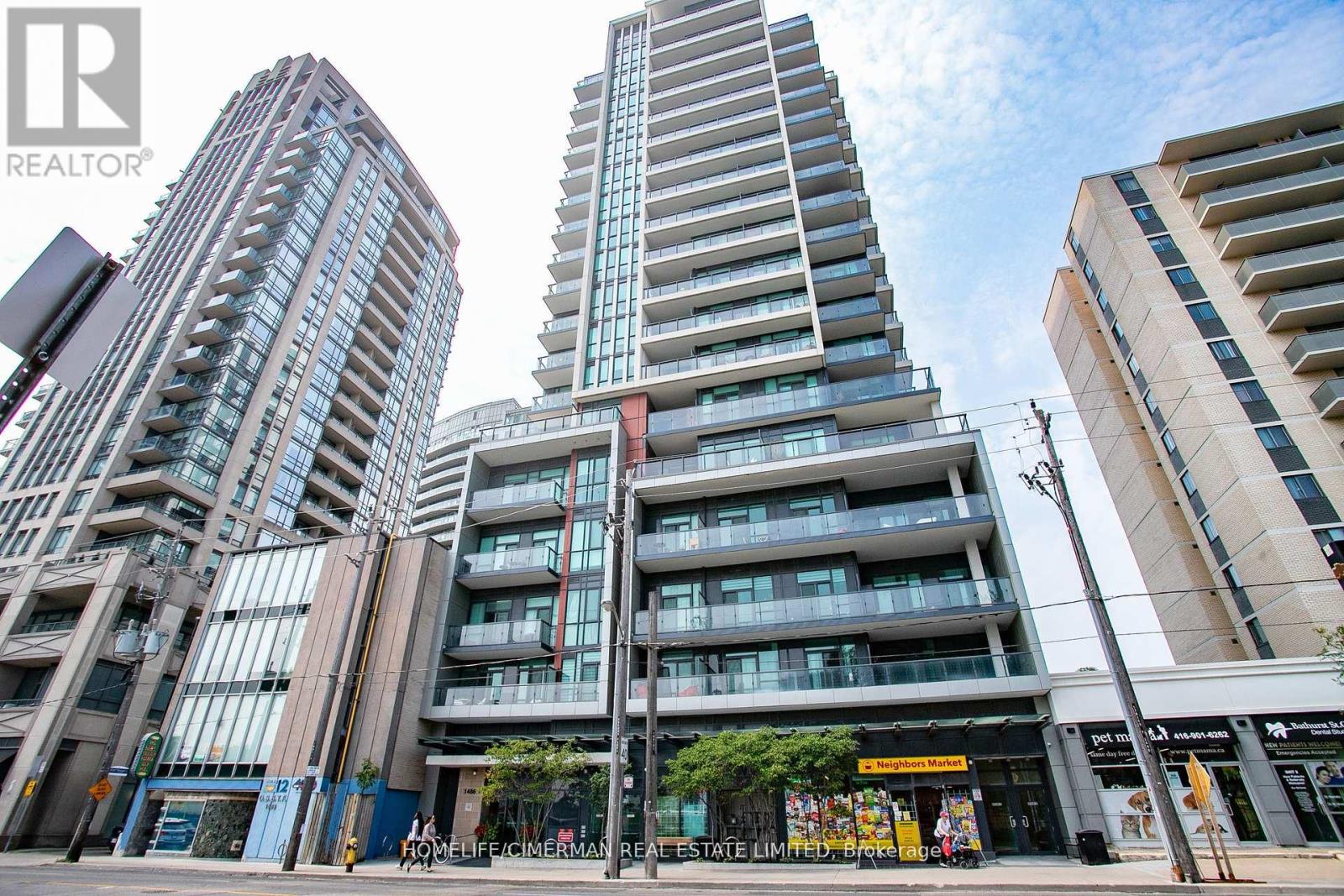 MLS® listing #29585159 for sale located at 1604 - 1486 BATHURST STREET