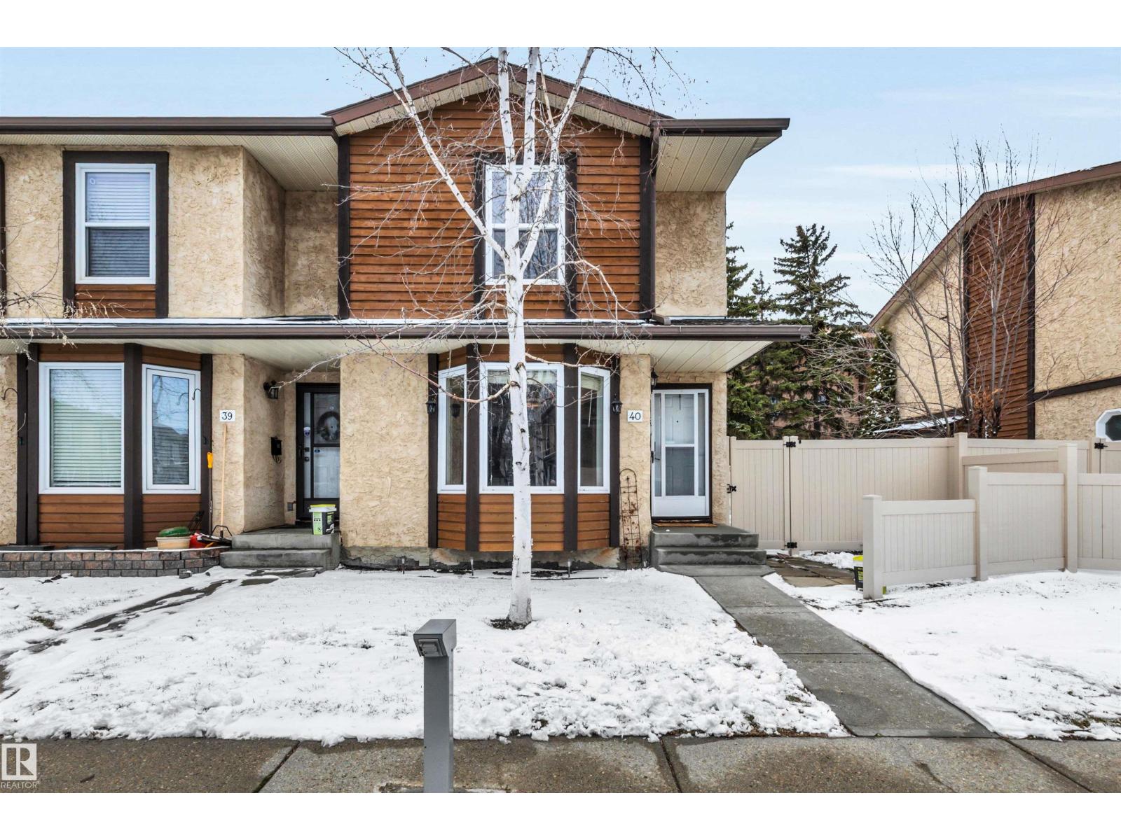 MLS® listing #29659680 for sale located at #40 10205 158 AV NW