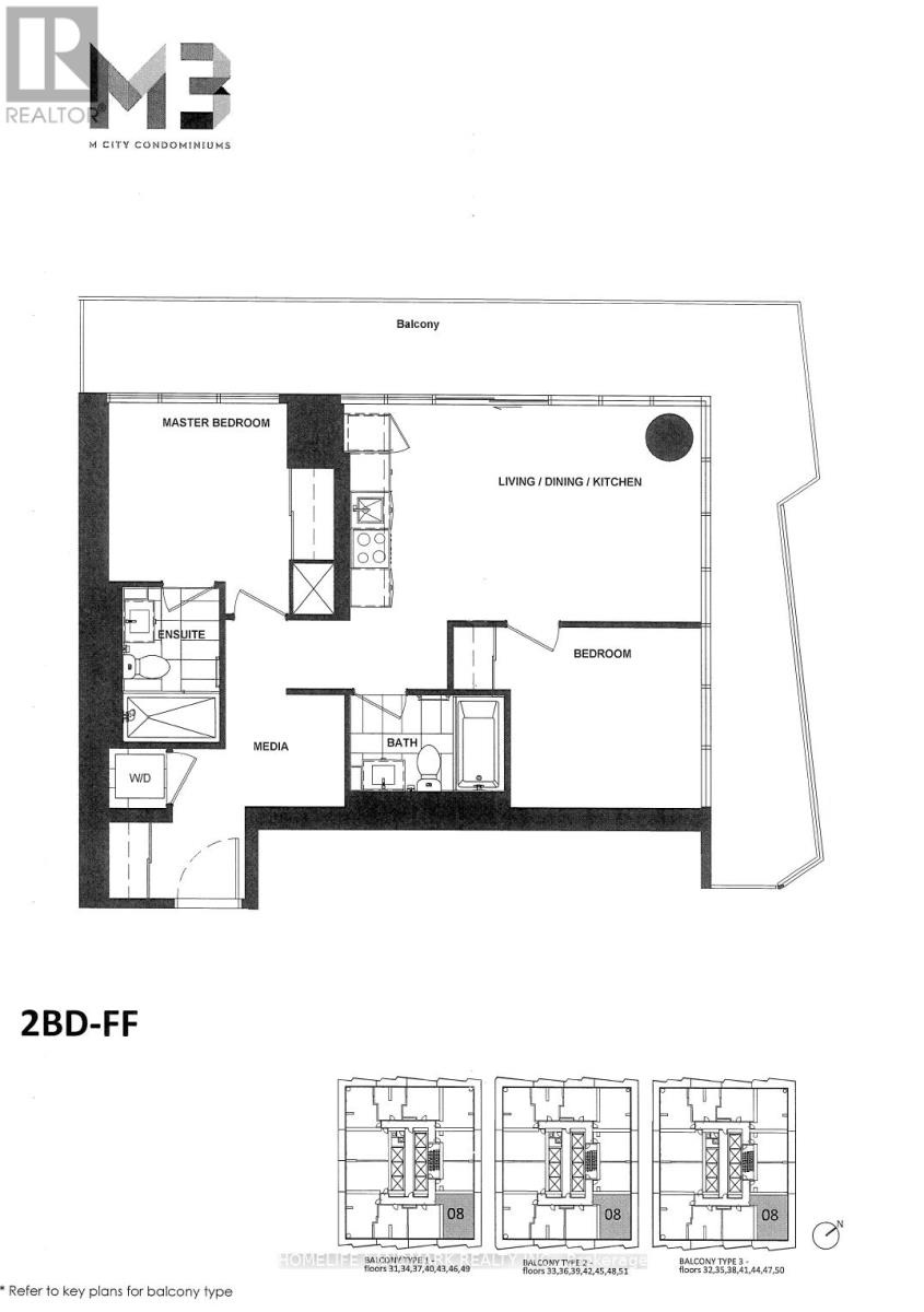 MLS® listing #29670312 for sale located at 3208 - 448 BURNHAMTHORPE ROAD W