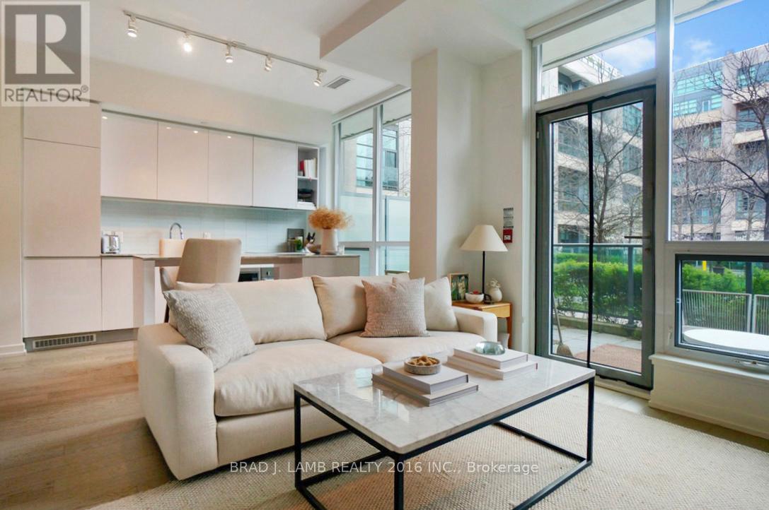 MLS® listing #29733296 for sale located at 102 - 377 MADISON AVENUE W