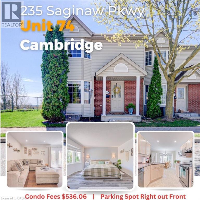 MLS® listing #29804122 for sale located at 235 SAGINAW Parkway Unit# 74
