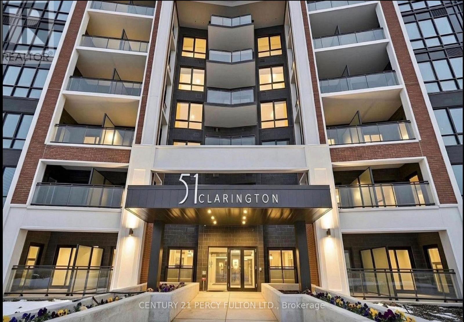 MLS® listing #29839298 for sale located at 1206 - 51 CLARINGTON BOULEVARD