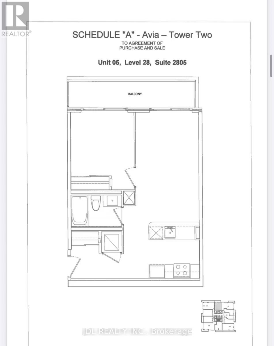 MLS® listing #29851677 for sale located at 2805 - 4130 PARKSIDE VILLAGE DRIVE
