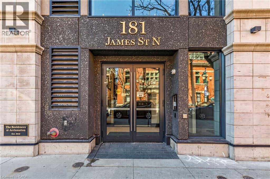 MLS® listing #29908567 for sale located at 181 JAMES Street N Unit# 807