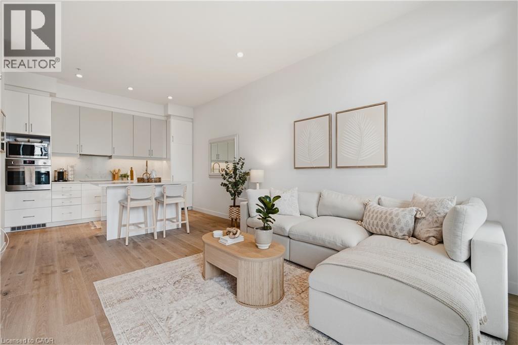 MLS® listing #29977240 for sale located at 181 KING Street S Unit# 608