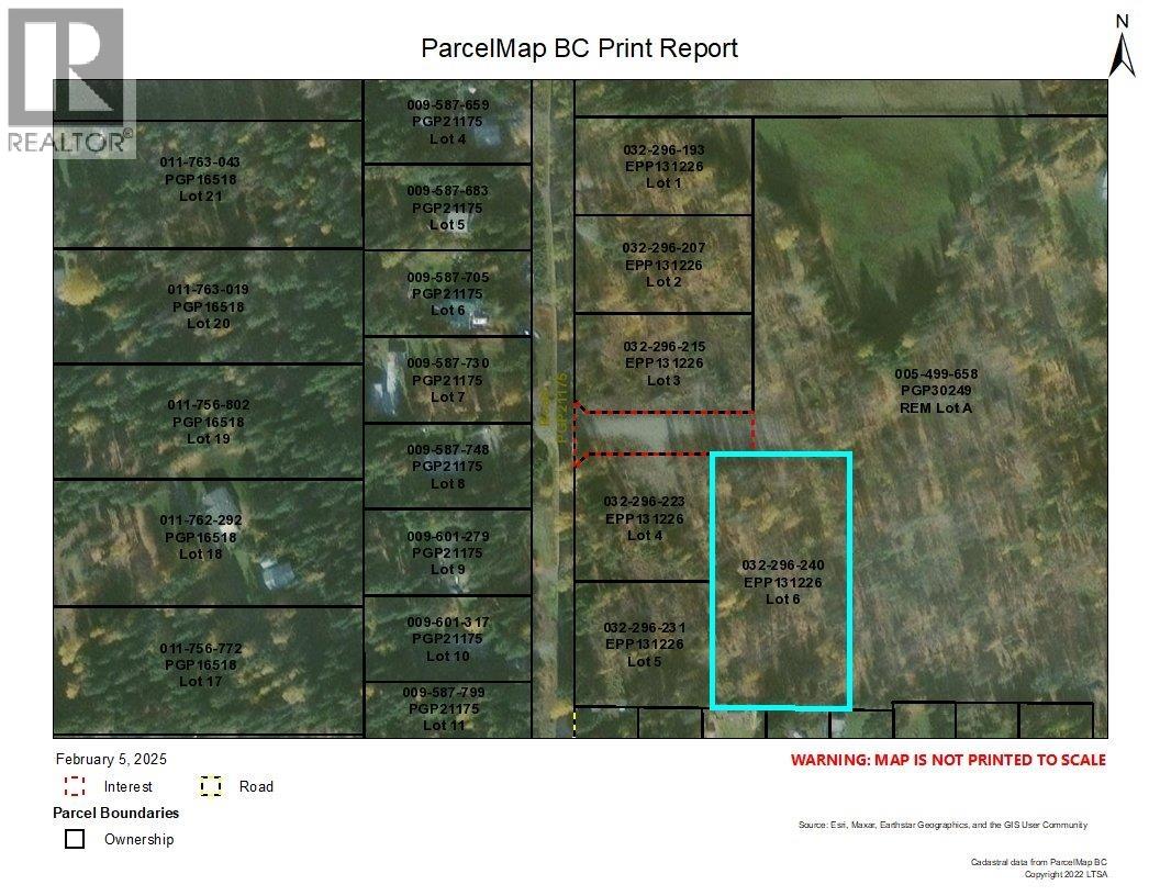 MLS® listing #30039053 for sale located at LOT 6 VERNON ROAD