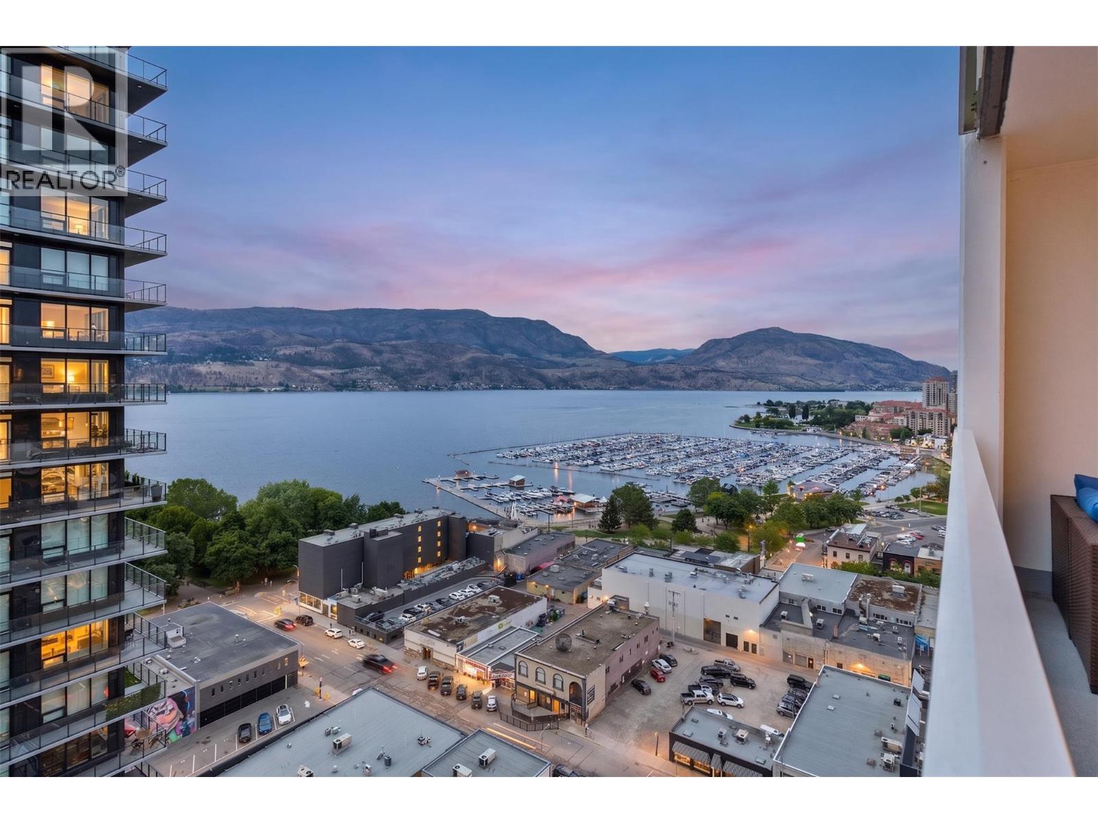 MLS® listing #30061378 for sale located at 1626 Water Street Unit# 1808