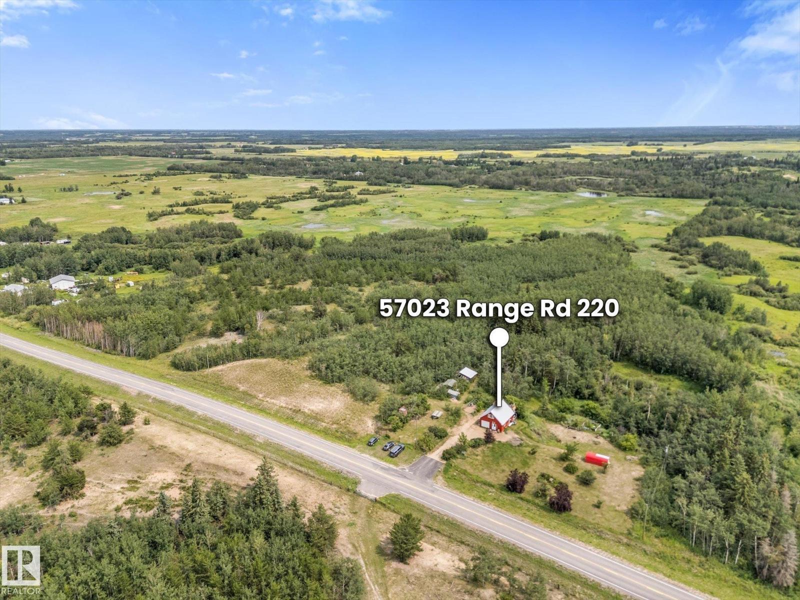 MLS® listing #30080565 for sale located at 57023 RGE ROAD 220
