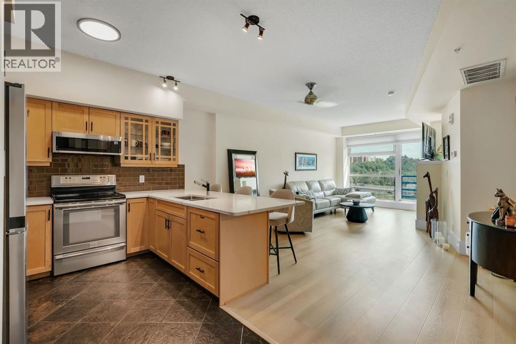 MLS® listing #30133122 for sale located at 604, 205 Riverfront Avenue SW
