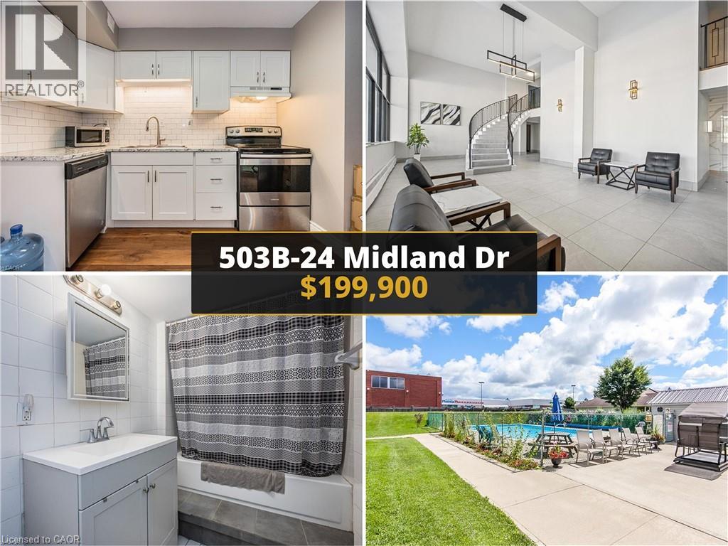 MLS® listing #30137430 for sale located at 24 MIDLAND Drive Unit# 503B