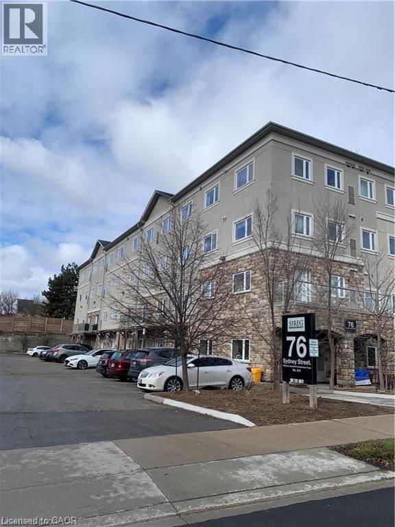MLS® listing #30141179 for sale located at 76 SYDNEY Street S Unit# 301