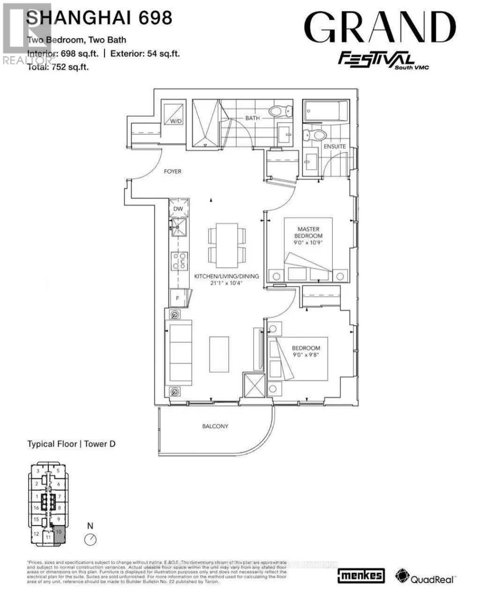 MLS® listing #30191315 for sale located at 2510 - 28 INTERCHANGE WAY