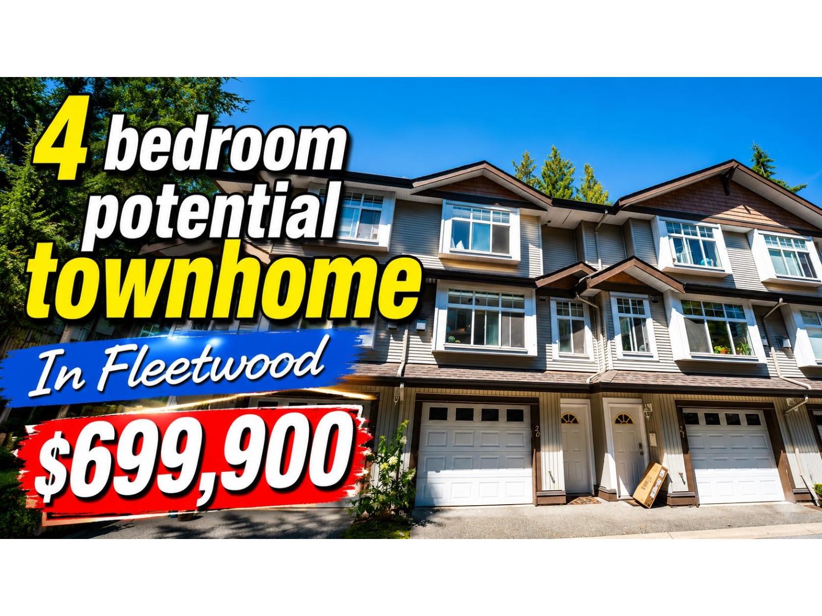 MLS® listing #30226915 for sale located at 20 8155 164TH STREET
