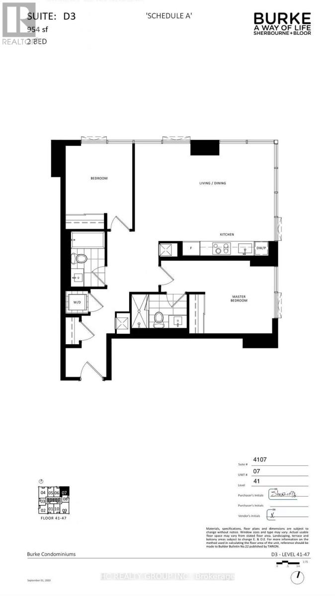 MLS® listing #30241265 for sale located at 4107 - 609 SHERBOURNE STREET