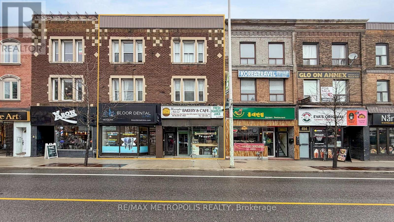 MLS® listing #30340566 for sale located at 460 - 464 BLOOR STREET W
