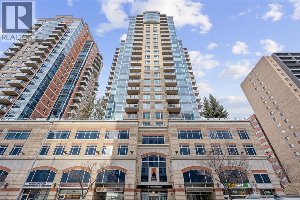MLS® listing #30371431 for sale located at 1005, 910 5 Avenue SW