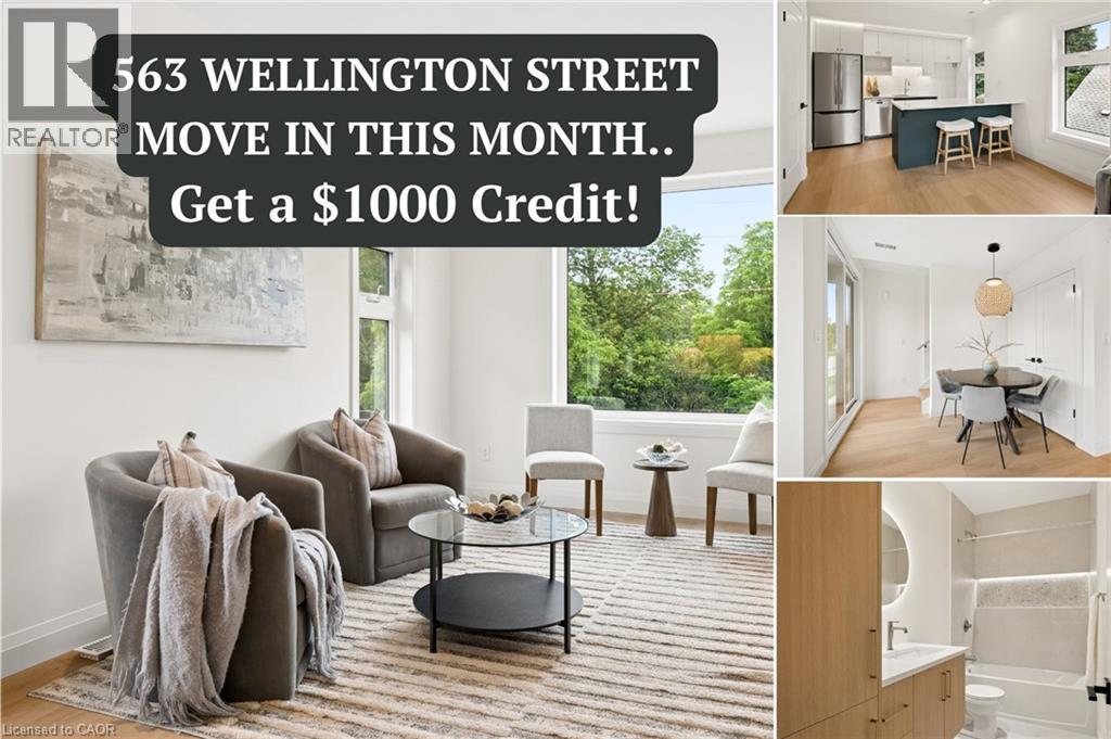 MLS® listing #30401893 for sale located at 563 WELLINGTON Street N Unit# 3