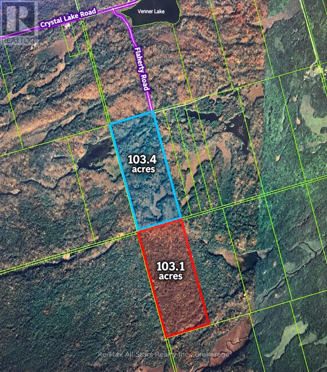 MLS® listing #30452301 for sale located at LOT 16 CONCESSION 8 AND 9 FLAHERTY RD ( FIRE RTE 397 ) ROUTE