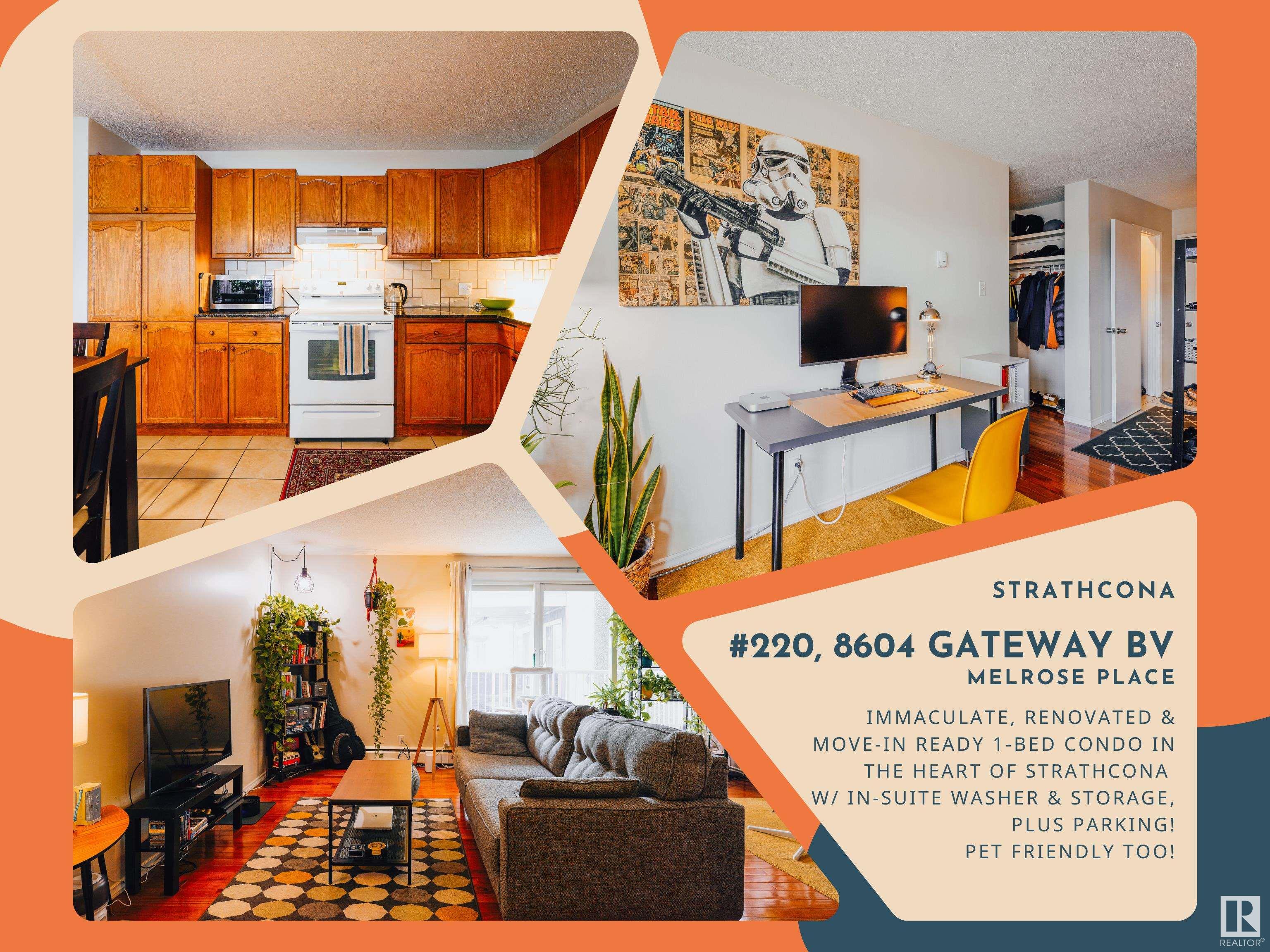 220 8604 GATEWAY Boulevard, E4449839, Alberta,