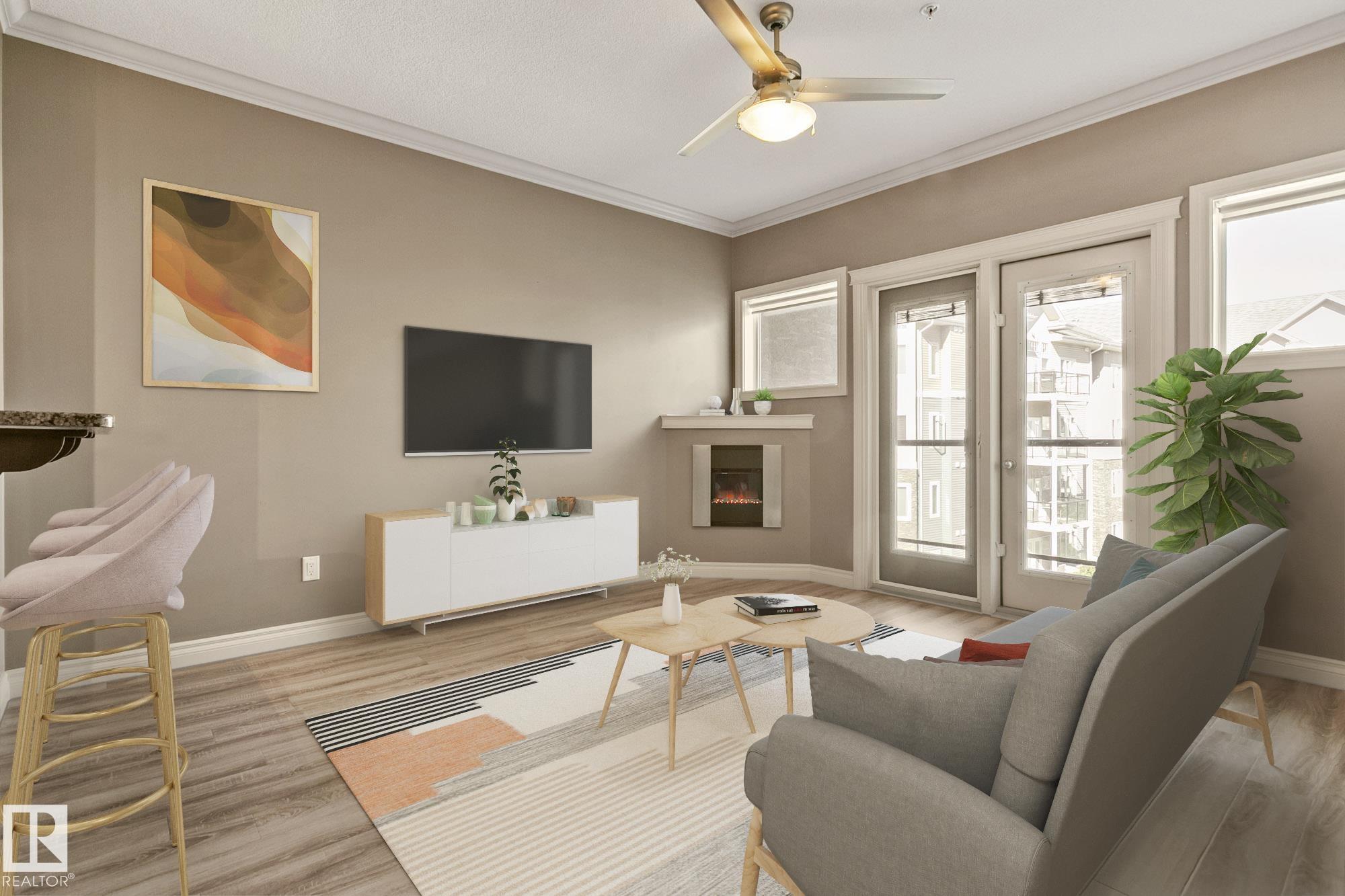 Second View of 334 10121 80 Avenue, Ritchie, Edmonton, Alberta, T6E 0B9