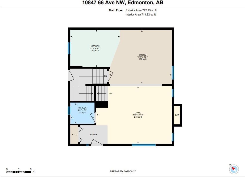 Second View of 10847 66 Avenue, Allendale, Edmonton, Alberta, T6H 1Y1