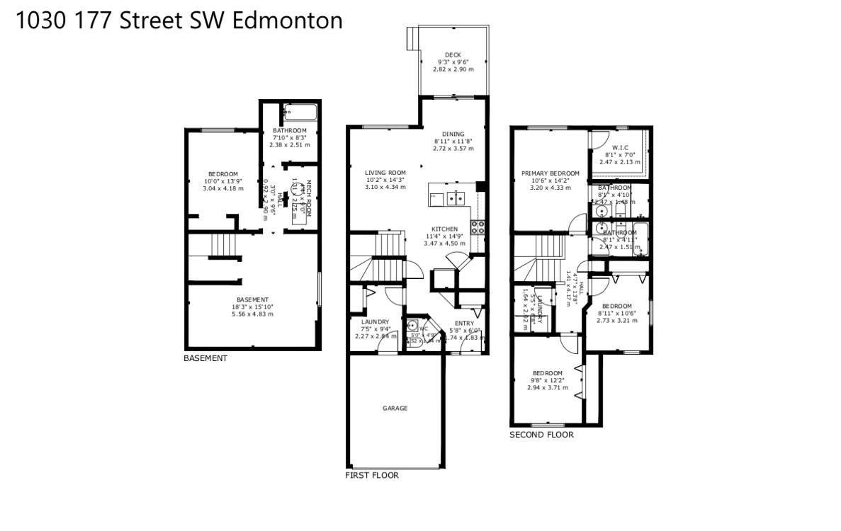 Second View of 1030 177A Street, Windermere, Edmonton, Alberta, T6W 2A1