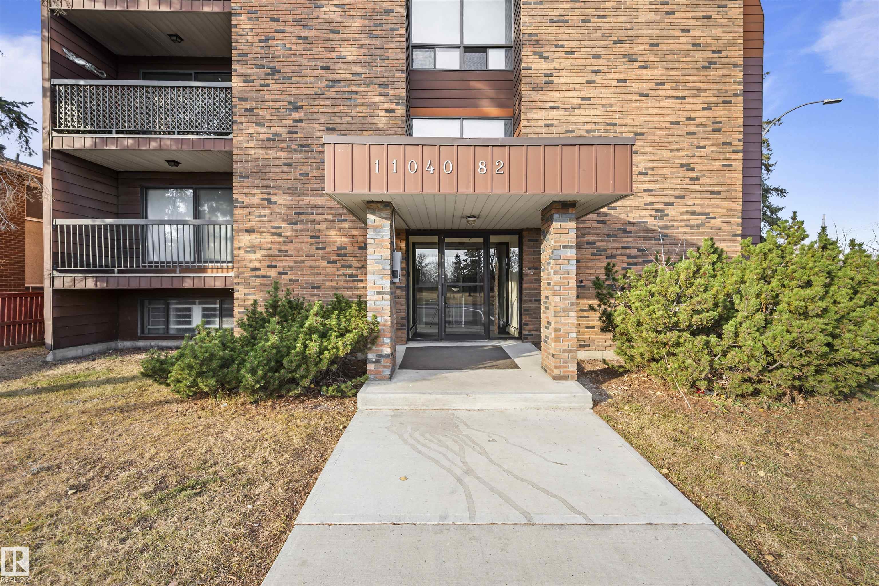 Second View of 202 11040 82 Street, Cromdale, Edmonton, Alberta, T5H 1L9